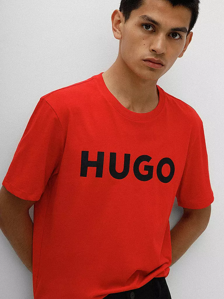 HUGO T-Shirt DULIVIO rot