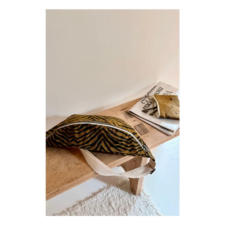 Rose in April Sac banane Zebrou | Marron
