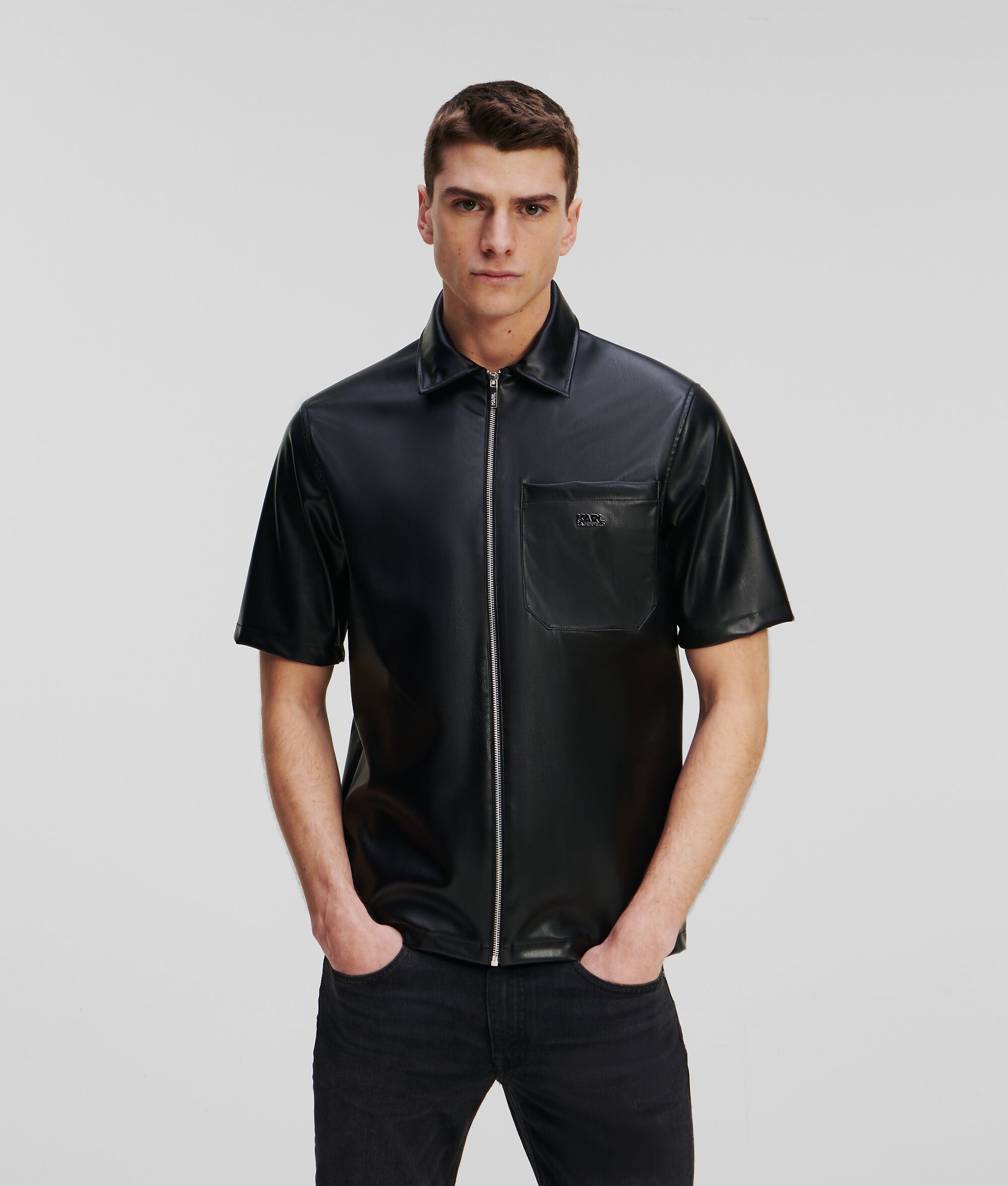 Chemise zippée