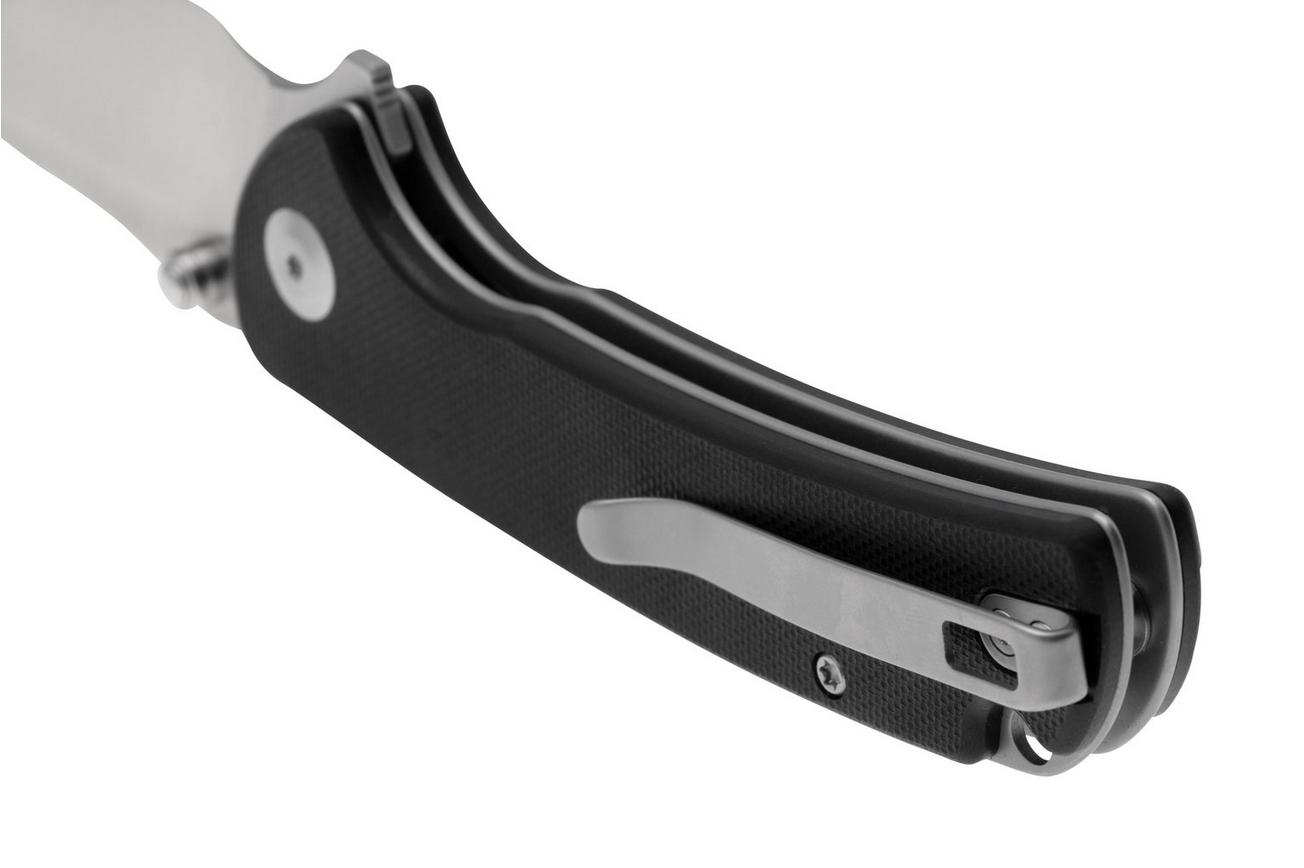 SENCUT Pulsewave S23032-1 Satin, Black G10, zakmes