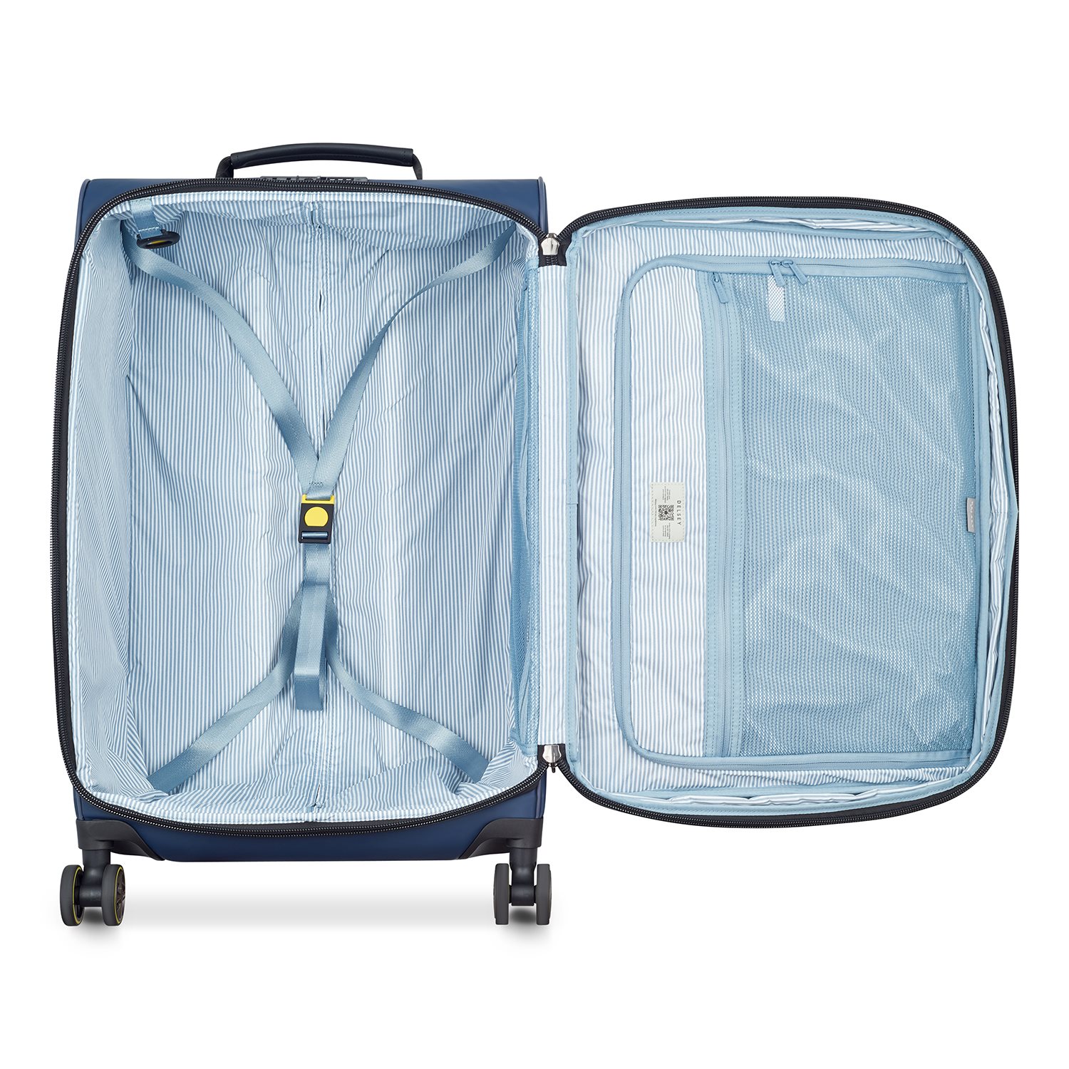 Delsey Turenne Soft Trolley M Expandable dark blue