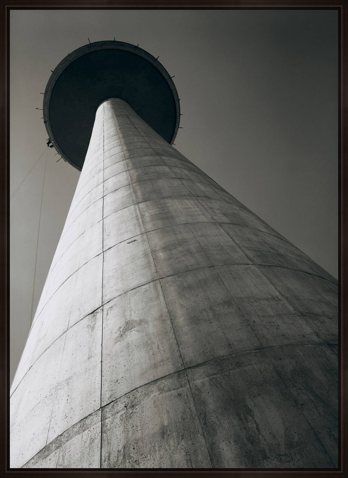 Fernsehturm Hannover by Heinrich Heidersberger - Limited Edition. Edition of: 100. Estate Stamp.