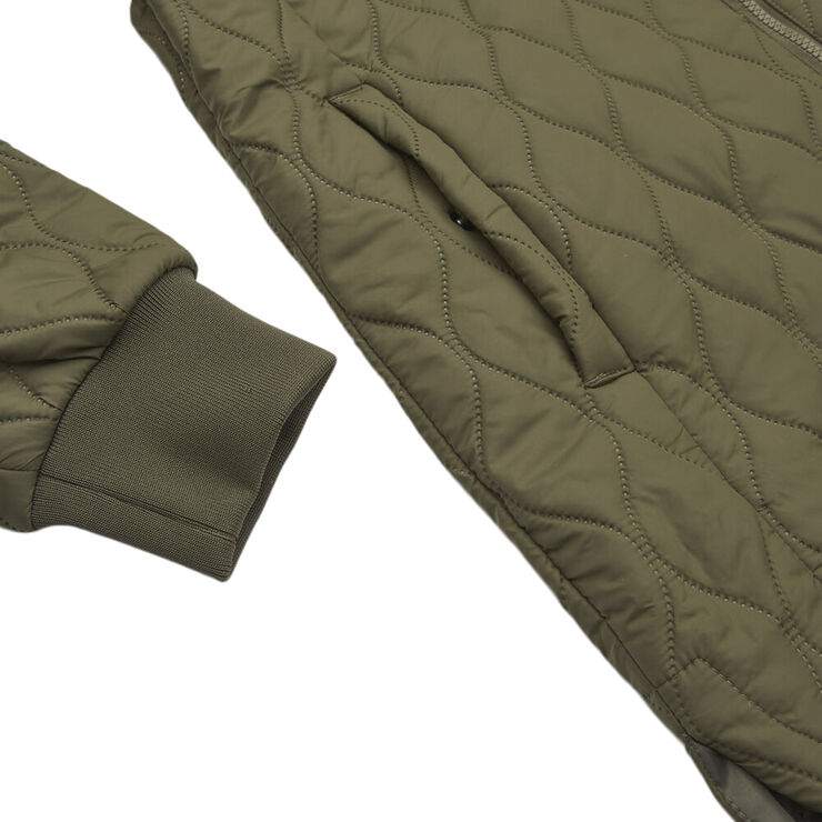 MCKINLEY Line Hood Quilt jakke Grøn