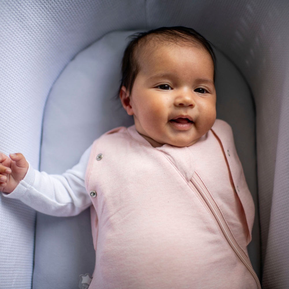 Tommee Tippee Babyschlafsack für 3-6 Monate, 2,5 Tog, Blush