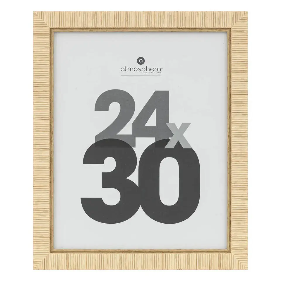 Atmosphera Fotolijstje - foto 24 x 30 cm - beige - mdf/glas