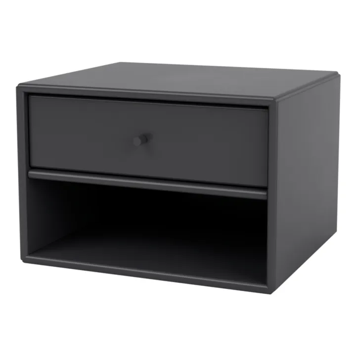 Montana Furniture Table de chevet Dash murale | Gris anthracite