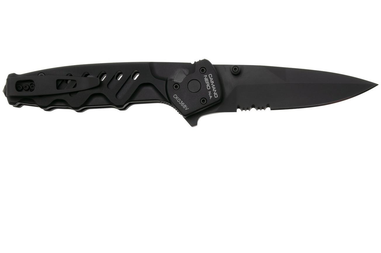 Extrema Ratio Caimano Nero N.A. Black 04.1000.0166/BLK, zakmes