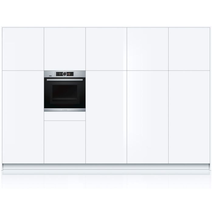 Bosch Kompaktbackofen mit Mikrowellenfunktion HNG6764S6