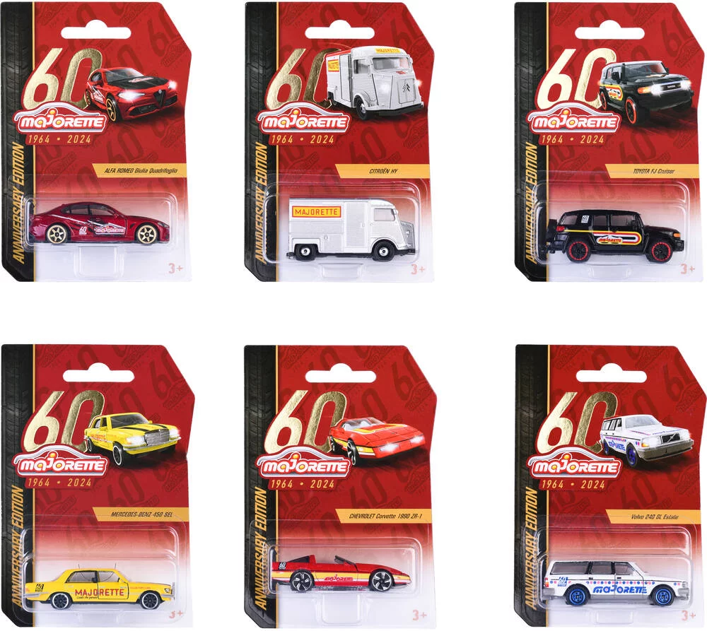 MAJORETTE ANNIVERSAIRE 1 VEHICULE
