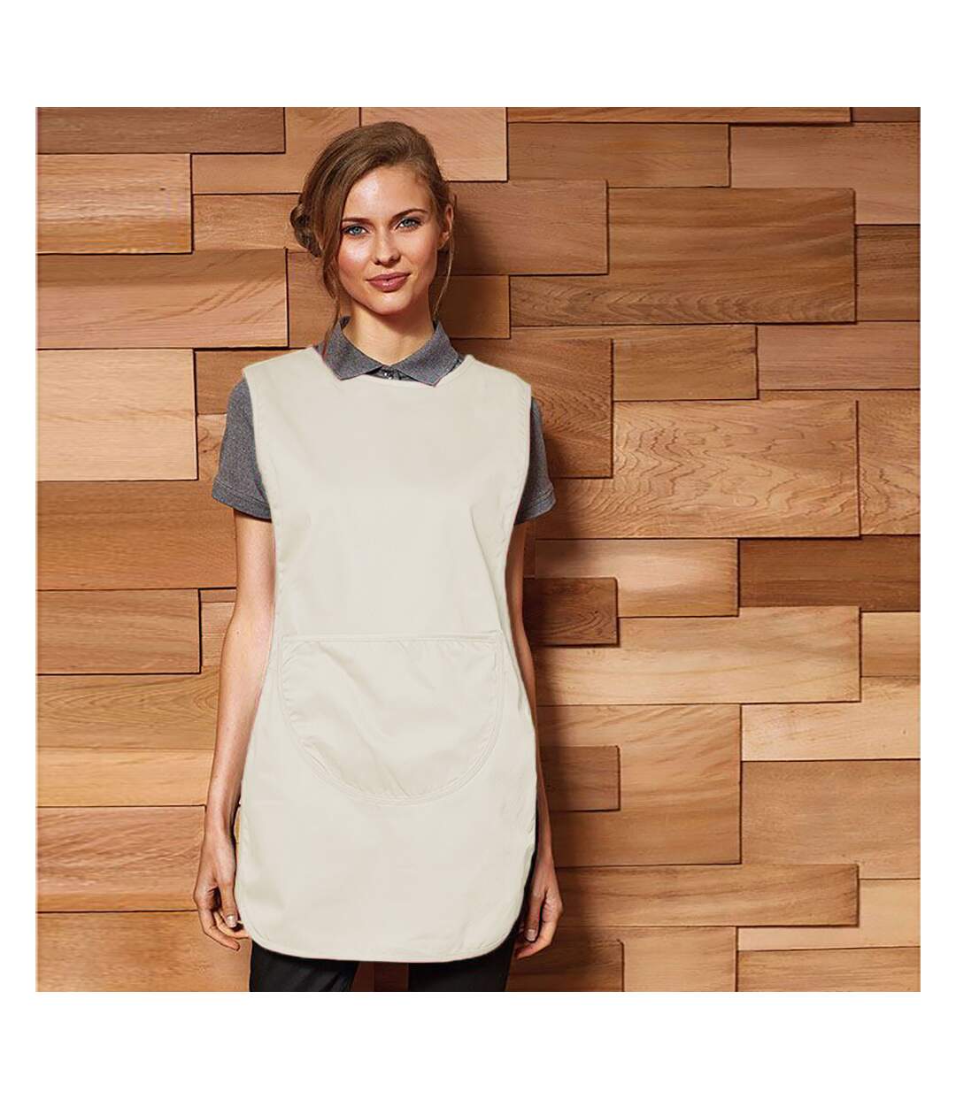 Premier - Tablier avec poche - Femme (Blanc) (XL) - UTRW1078