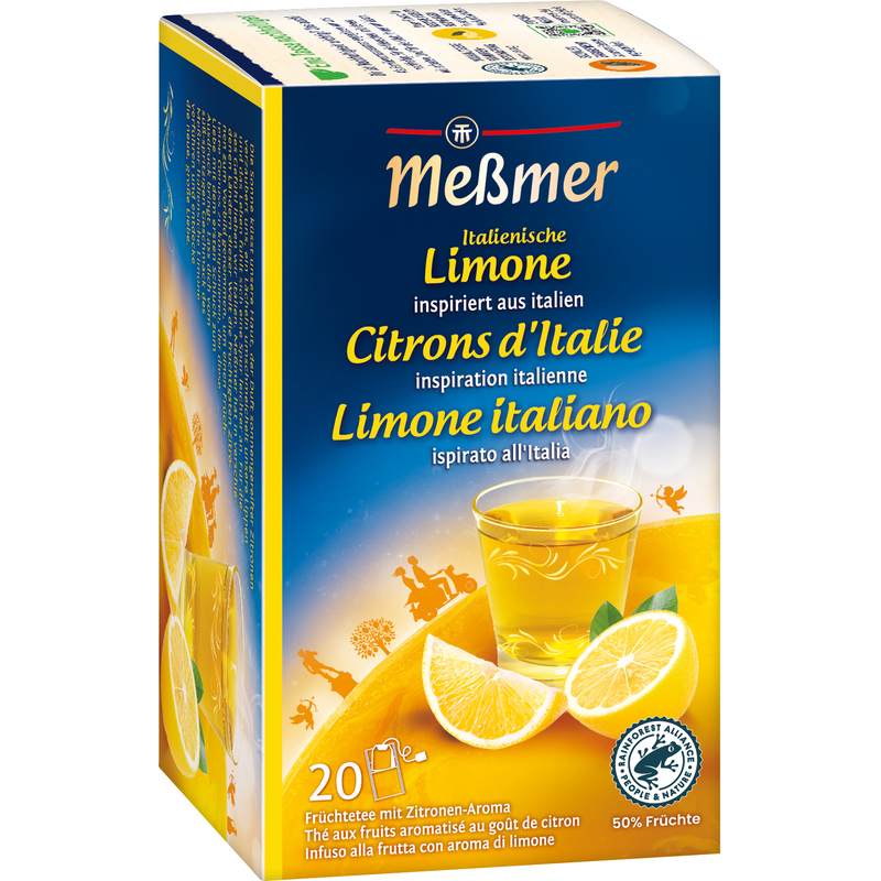 Messmer Tee Italienische Limone, 20 Stück