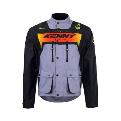 Veste enduro Kenny TRACK 2025 - Gris / Jaune