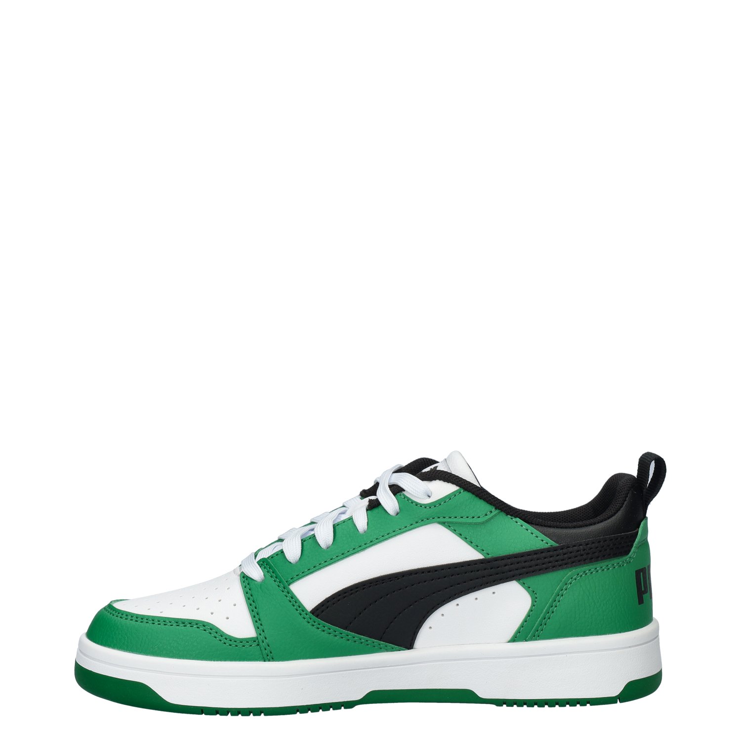 Rebound V6 Low jongens sneaker Puma Groen