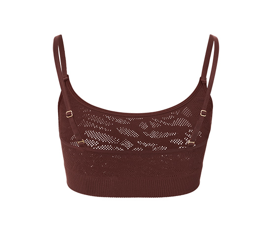 Seamless-Bustier in Spitzenoptik
