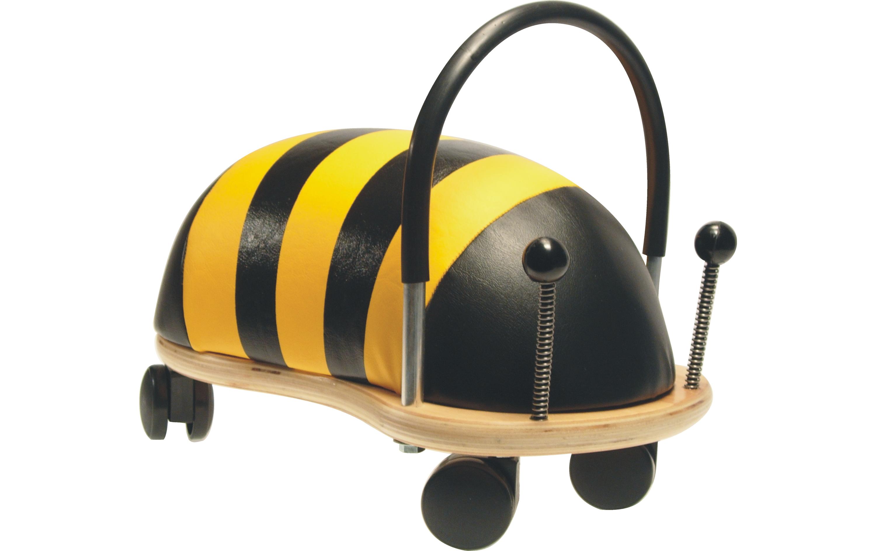 Rutschfahrzeug Biene gross<br>Robustes Kinderfahrzeug mit Laufrollen