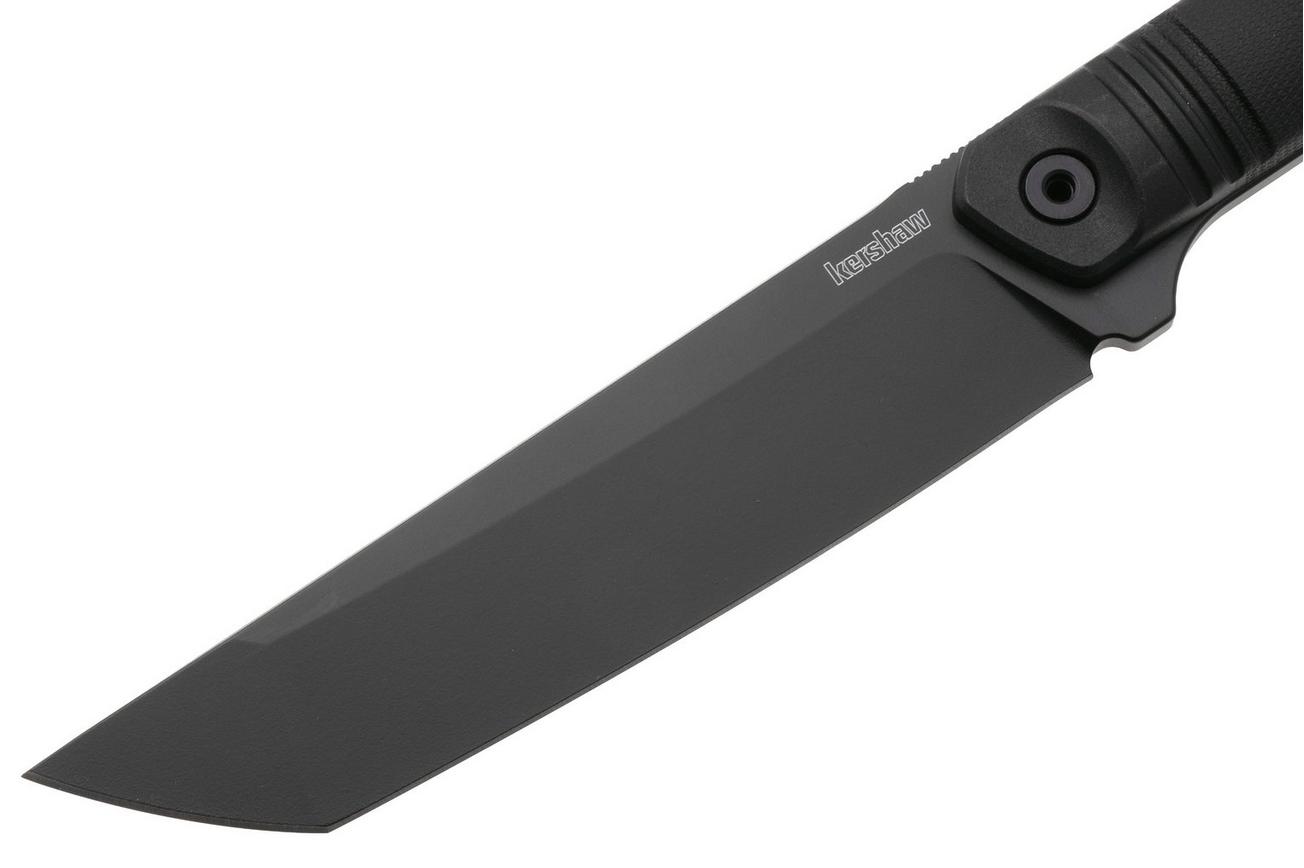 Kershaw Atreides 1088 Powdercoated 65Mn, Black Polypropylene, vaststaand mes