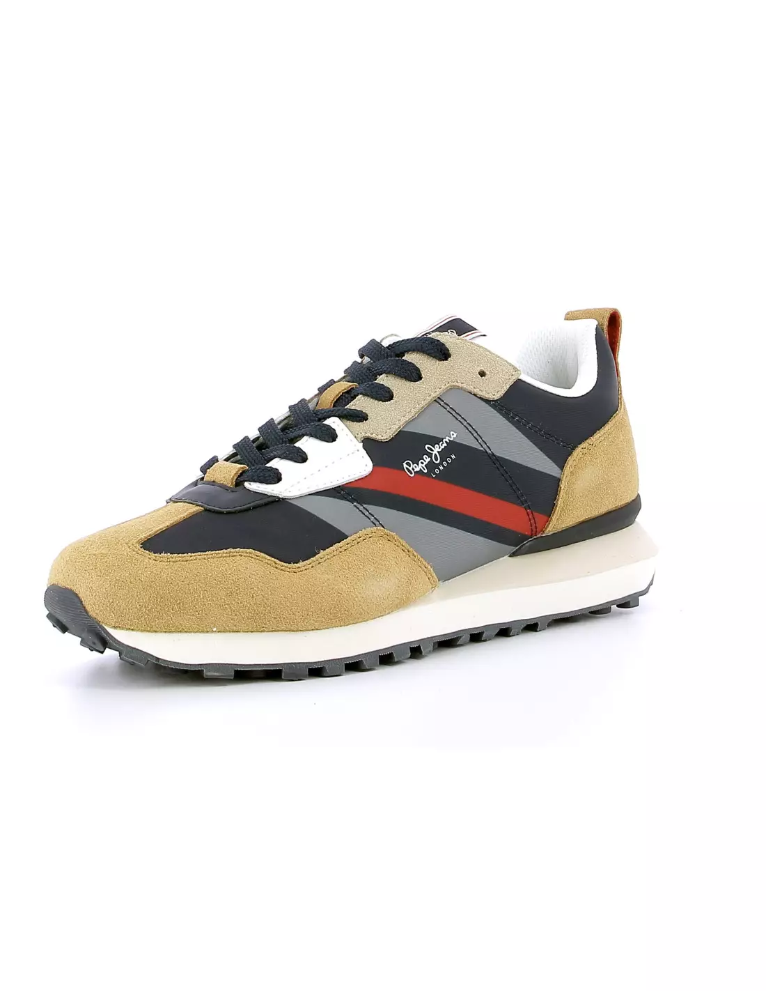 PEPE JEANS FOSTER MAN PRINT - Baskets CAMELMARINE