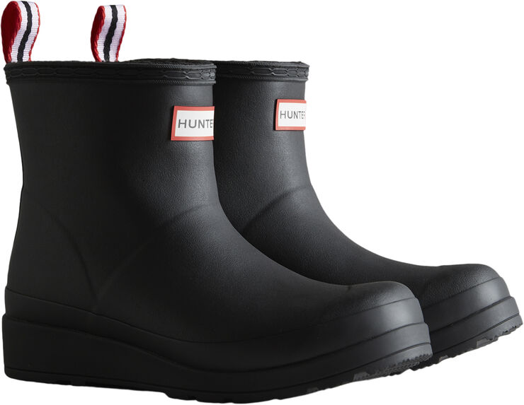 Hunter WOMENS PLAY SHORT INSULATED BOOT Black