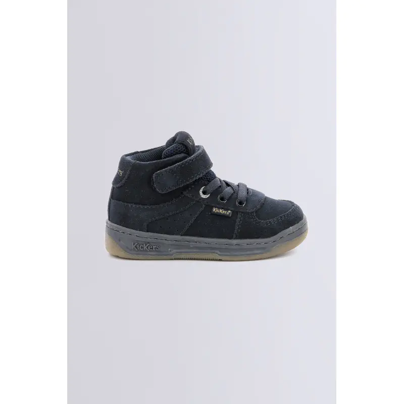 KICKALIEN MARINE SNEAKERS HAUTES Cuir Garçon