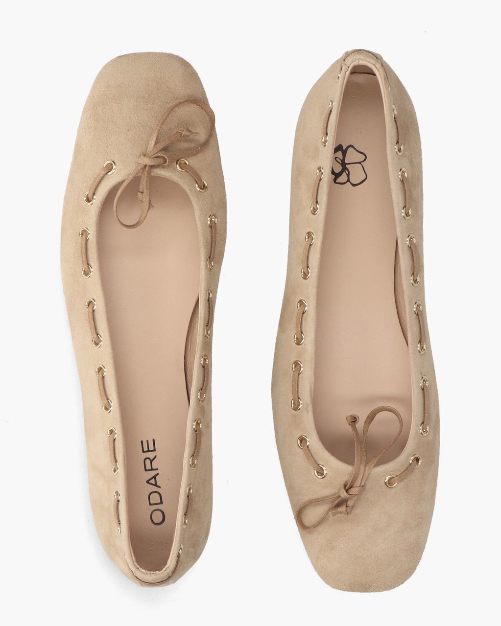 Odare Tarifa Beige Damesballerina's