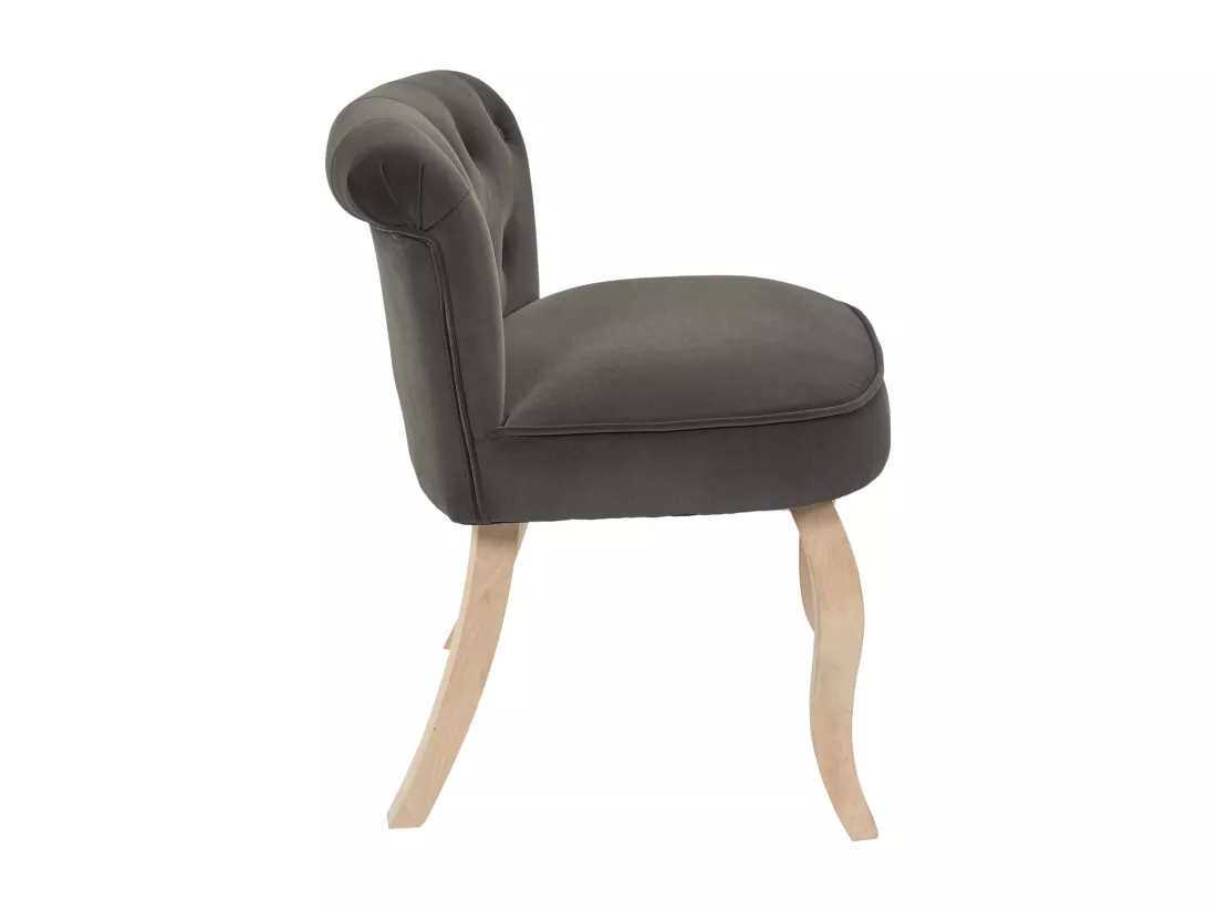 Fauteuil en Velours Design 