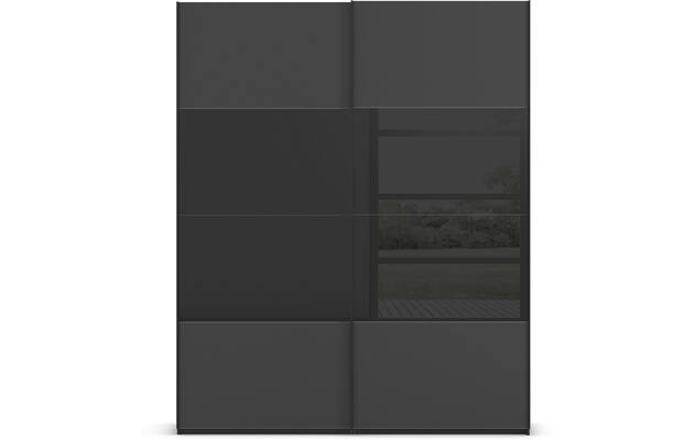 Kledingkast Finca Combi Glans-mat Glas