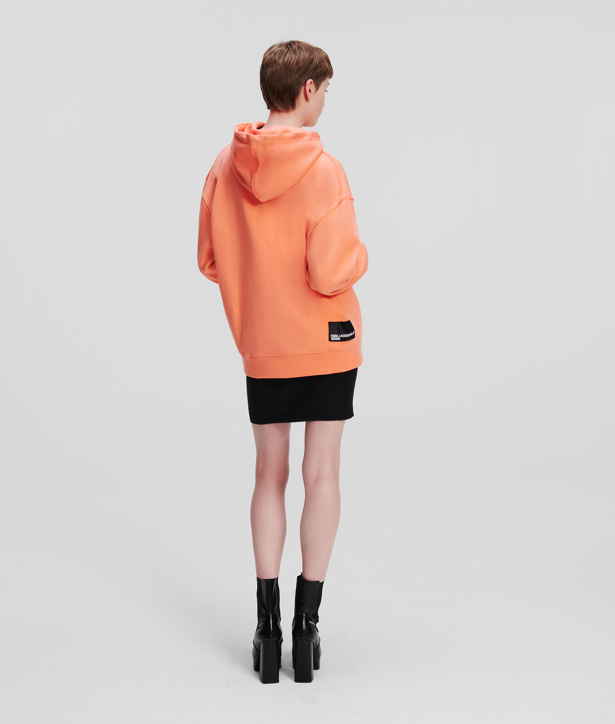 SWEAT À CAPUCHE AVEC LOGO KLJ