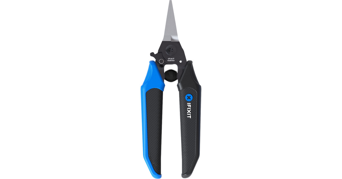iFixitMahi Bundel gereedschapsset  (Zwart/blauw, 48 Bit Driver Kit + 3x tang)