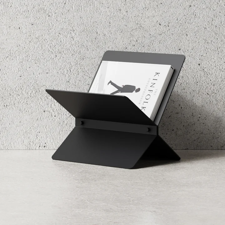 Nichba Design - Magazinständer, schwarz