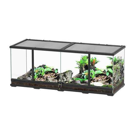 Terrarium Noir L.118xP.45xH.45cm