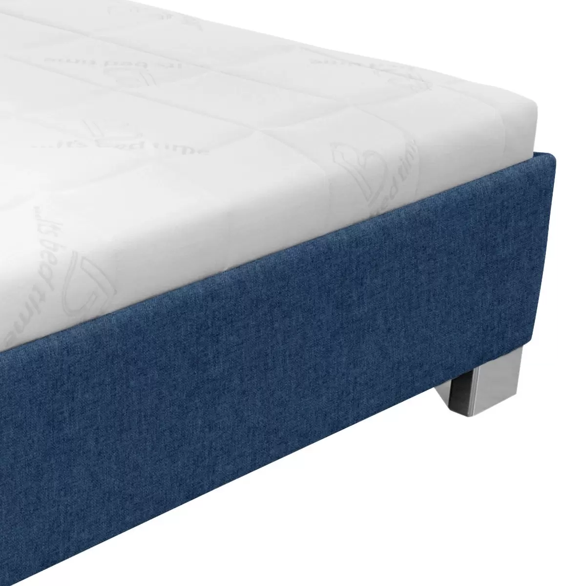Polsterbett Stilo 140 x 200 dunkelblau