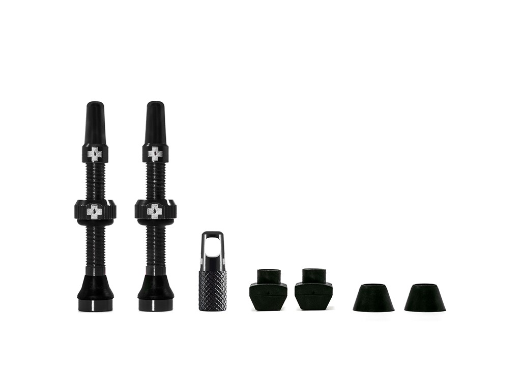 Muc-Off ventil sæt Tubeless 2 stk. 44 mm Sort