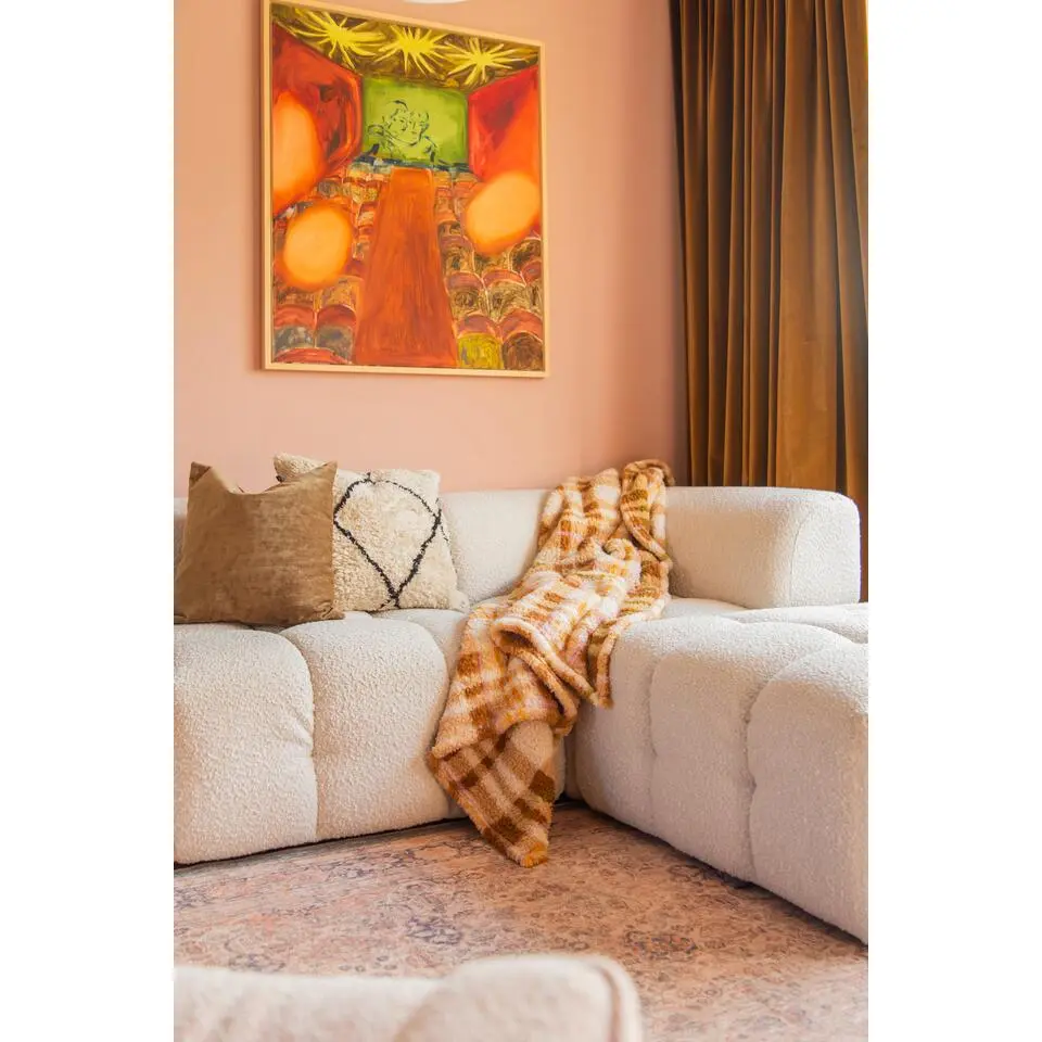 Interieur05 Vintage vloerkleed Sybil Groen/Beige - 240 x 330 cm