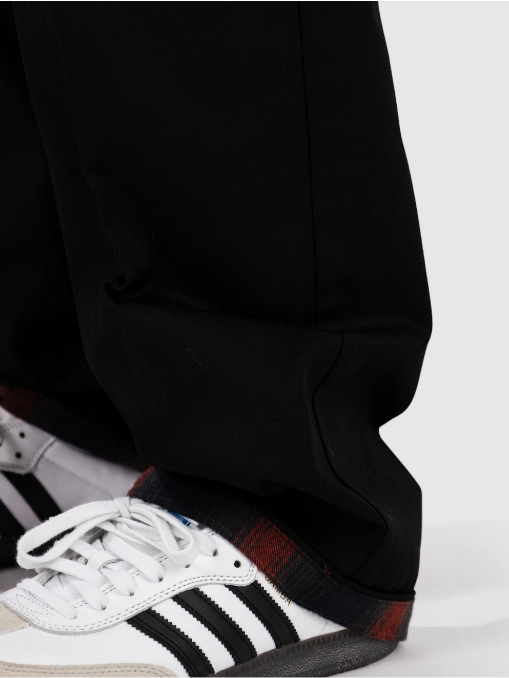Dickies X Spitfire Flannel Cuff Pants black