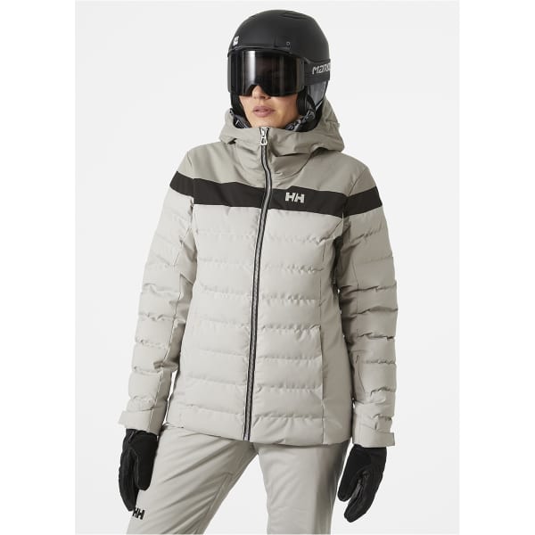 Veste de ski HELLY HANSEN W IMPERIAL PUFFY JACKET MELLOW GREY