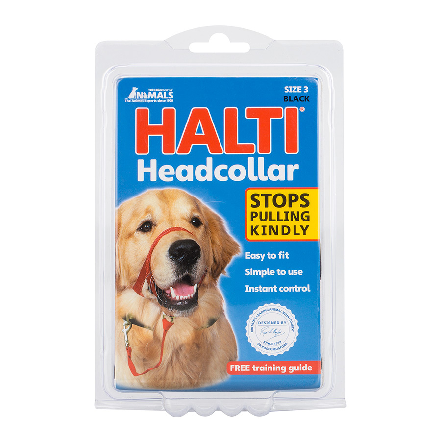 Coleira Halti Anti-Puxão para Cães