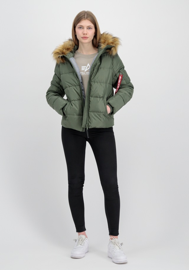 Alpha Industries Winterjacke »Hooded Puffer Alpha Women«