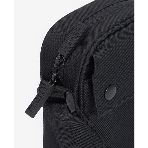 Barbour International Knockhill Essential Crossbody Taske, Black