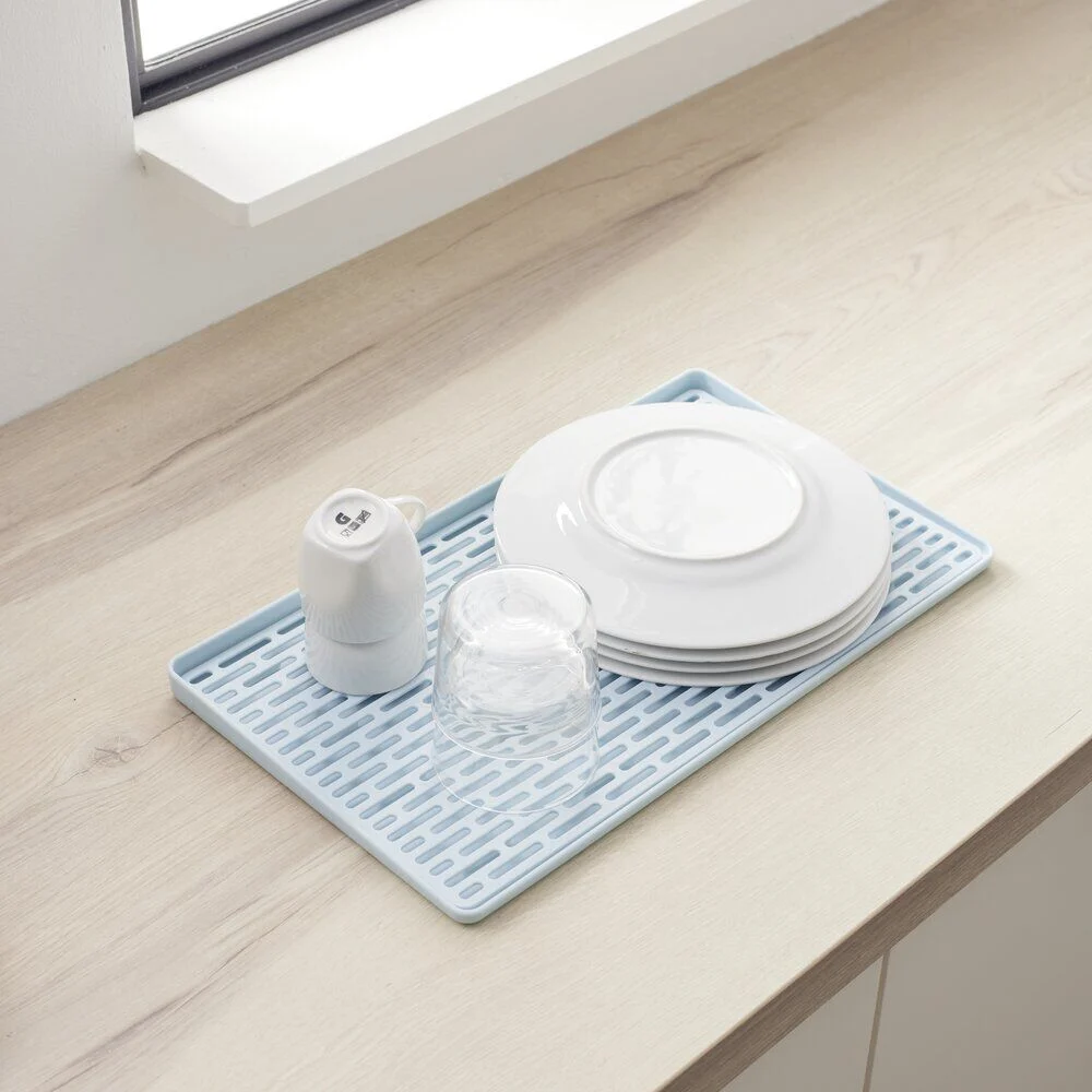 Egouttoir à vaisselle avec support 40x22,6xH2cm