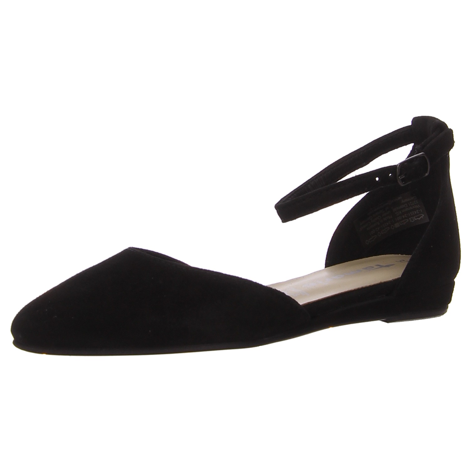 Tamaris Ballerina schwarz schwarz