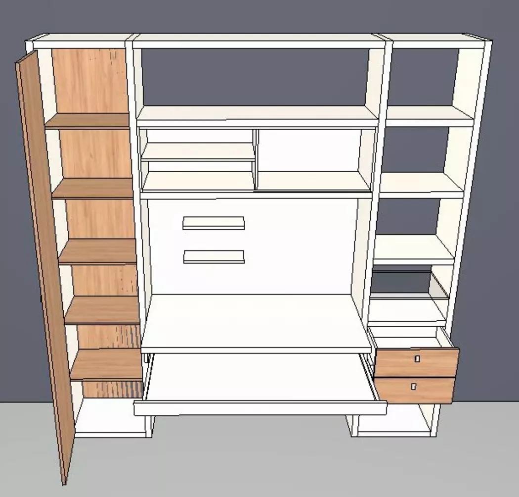 Home Office Schreibtisch Concept4U