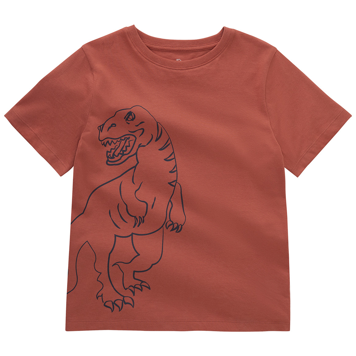 Topolino Jungen T-Shirt mit Dino-Print terracotta