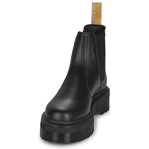 Dr. Martens - Vegan 2976 Quad Black Felix Rub Off Negro