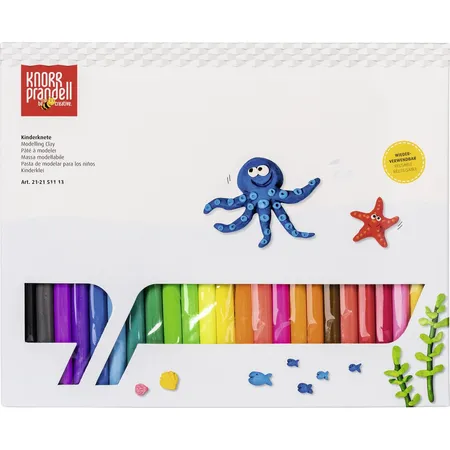 Knorr Prandell 212151113 Kinderknete-Set, 1 kg