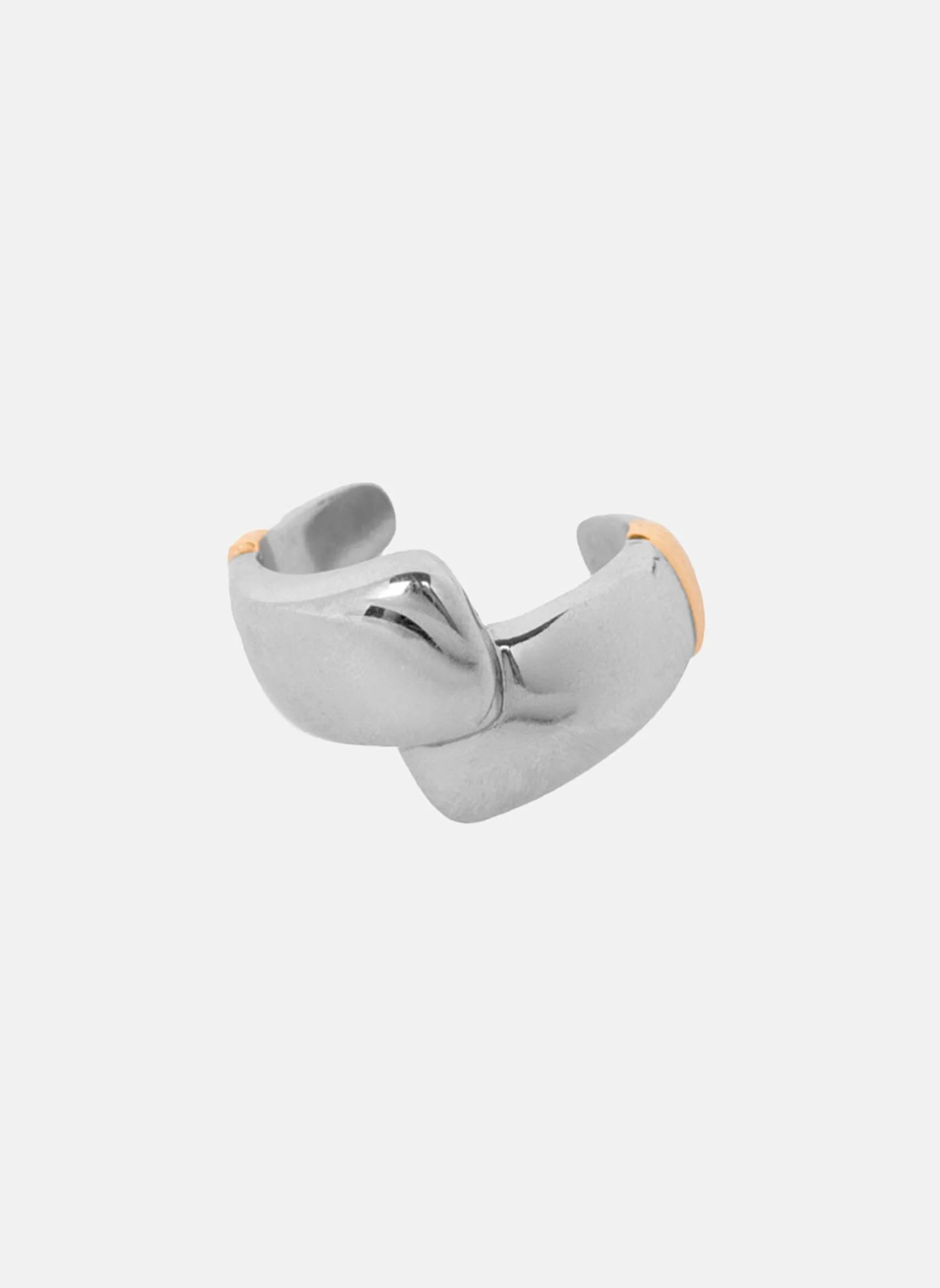 OSMONDE - Bague large osmonde | Doré