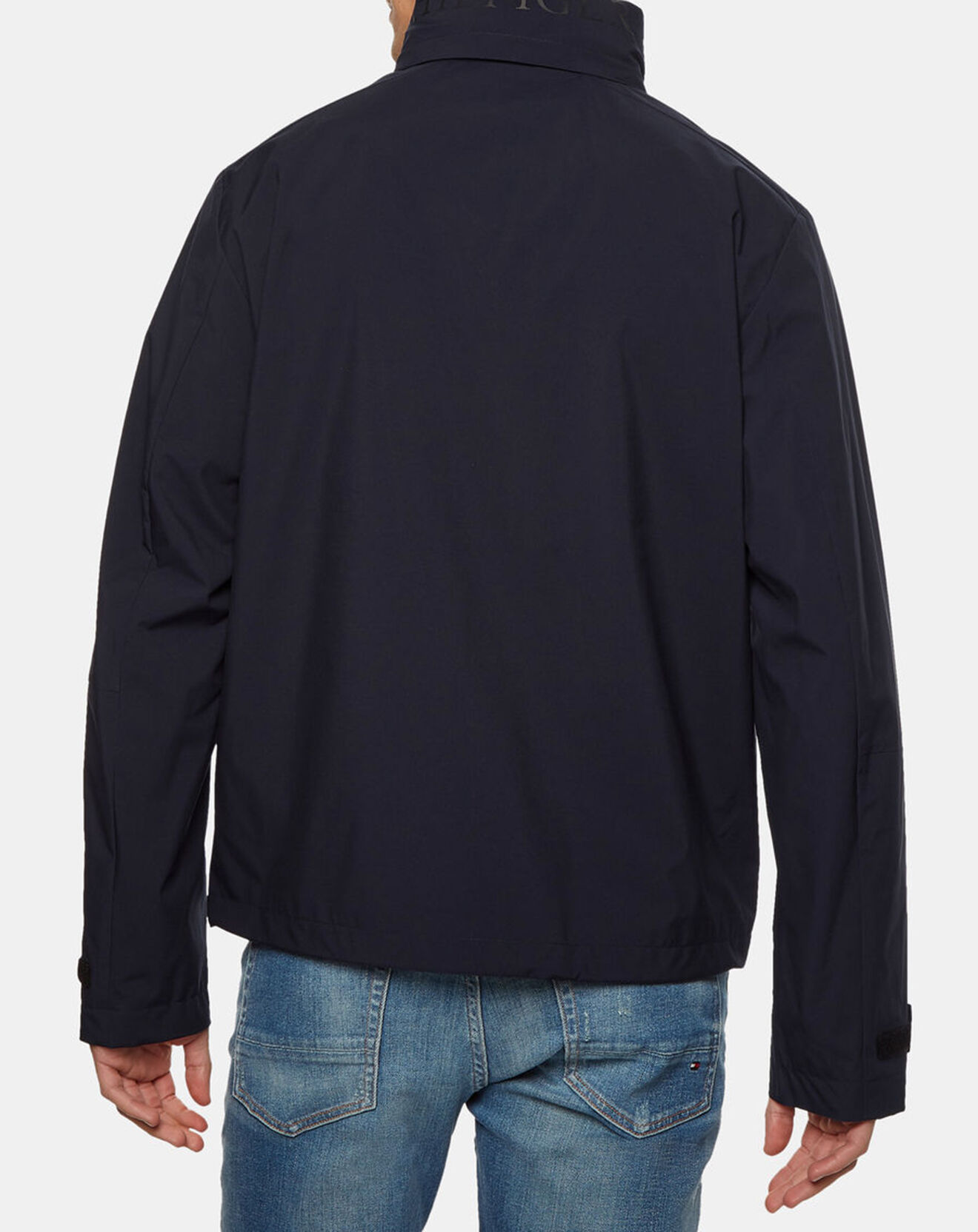 Tommy Hilfiger Blouson Tech Stand Collar bleu marine