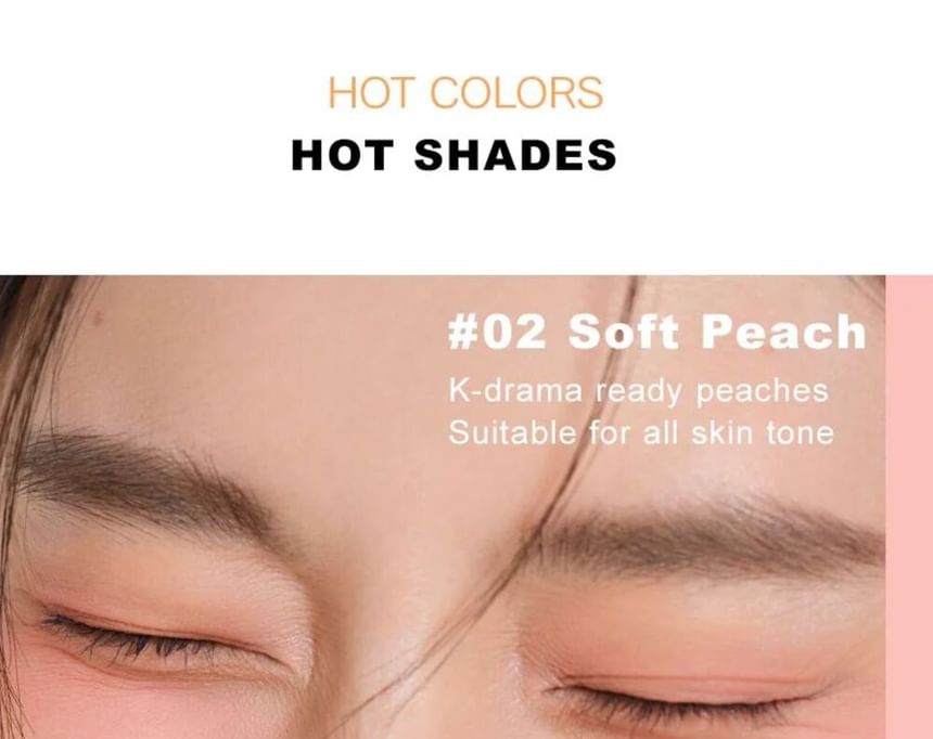 Judydoll - 4-kleuren blush- en highlightpalet (1-3)