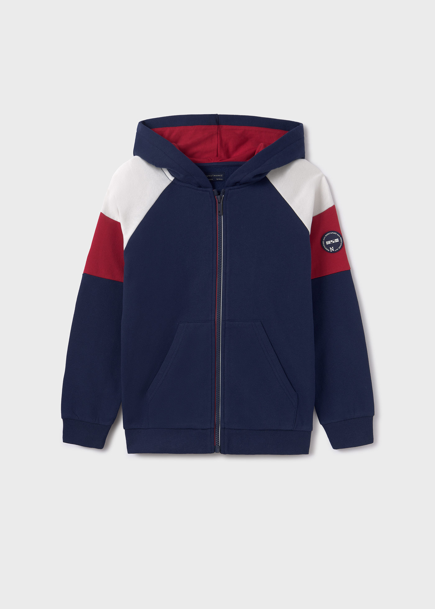 Moletom infantil com mangas raglan