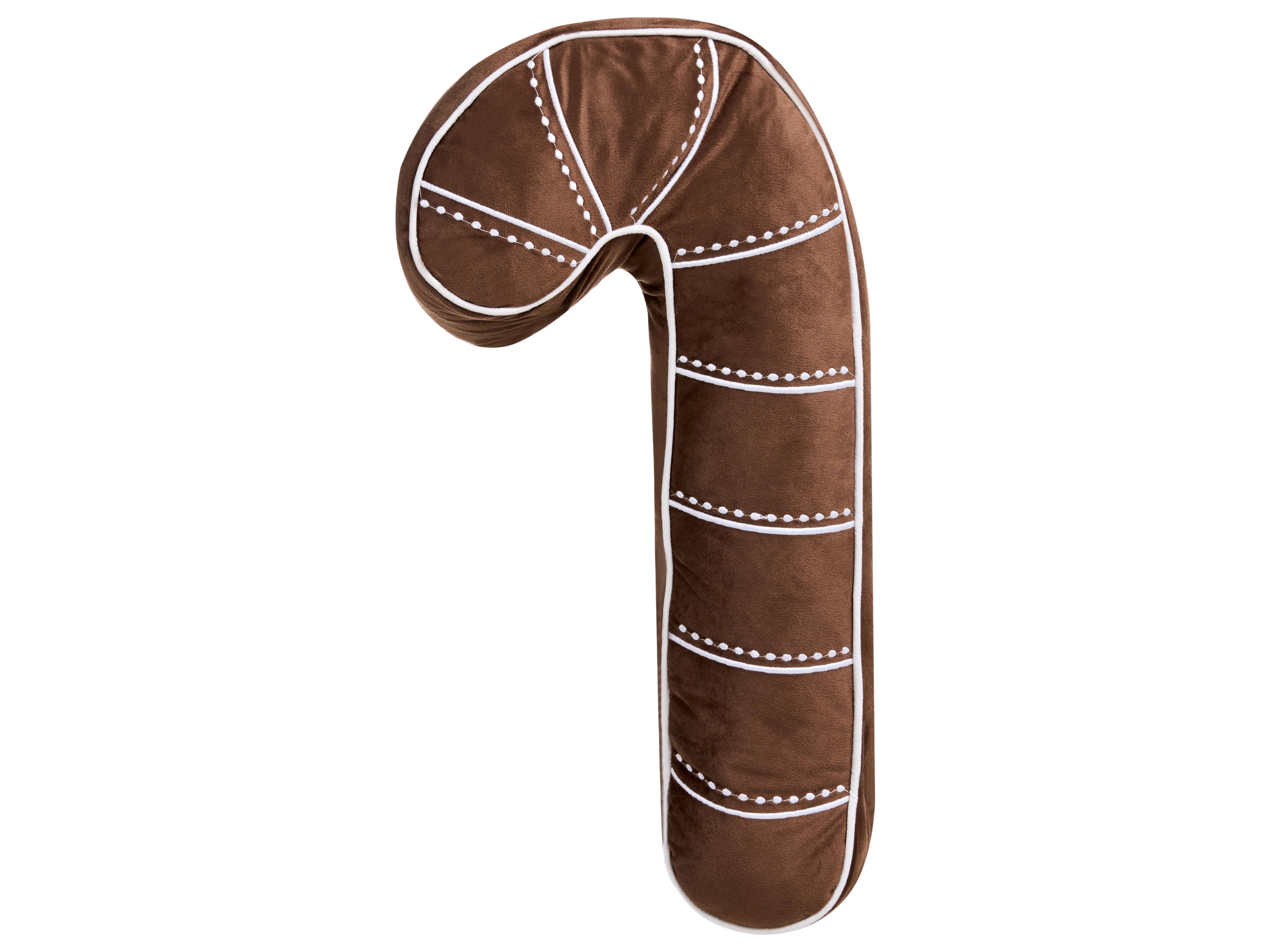 Set van 3 sierkussens JOLLYTRIO Fluweel 35 x 70 cm 40 x 60 cm 40 x 40 cm Bruin kerstmotief