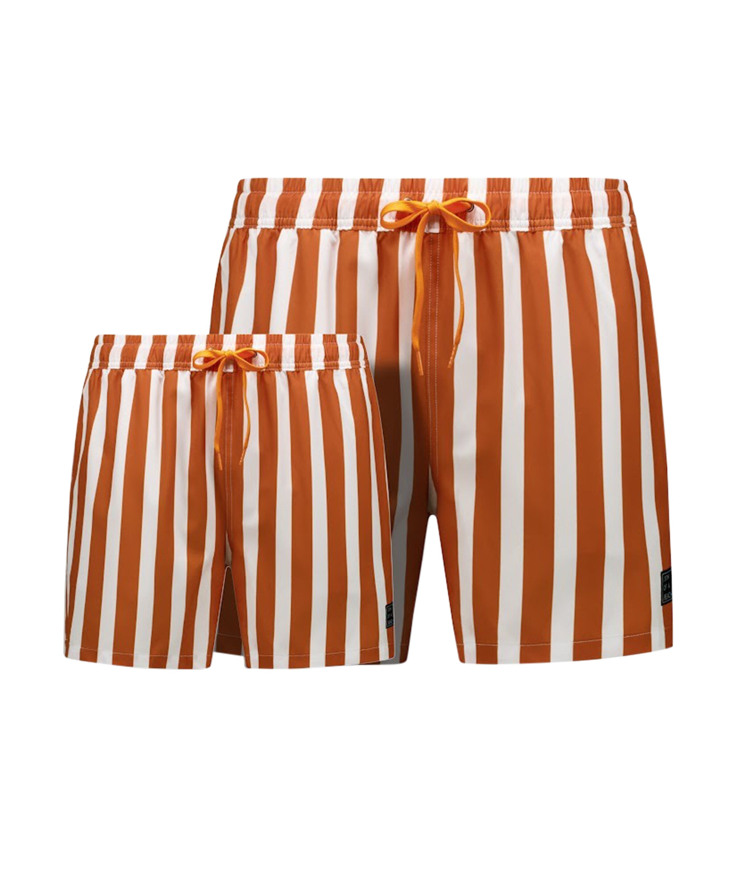 Son of a Beach Jongens zwemshort brique